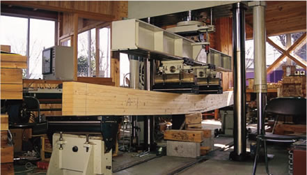 通し柱の断面欠損の比較